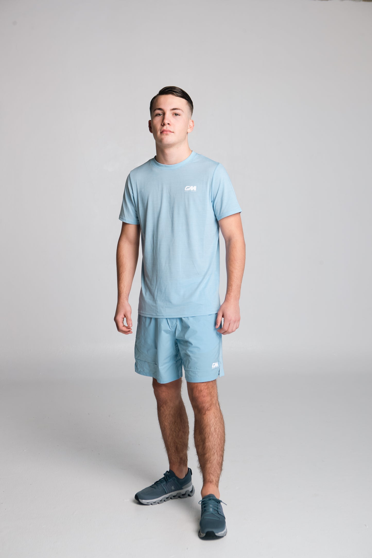 Graft Mode Game Playing T Shirt Baby Blue