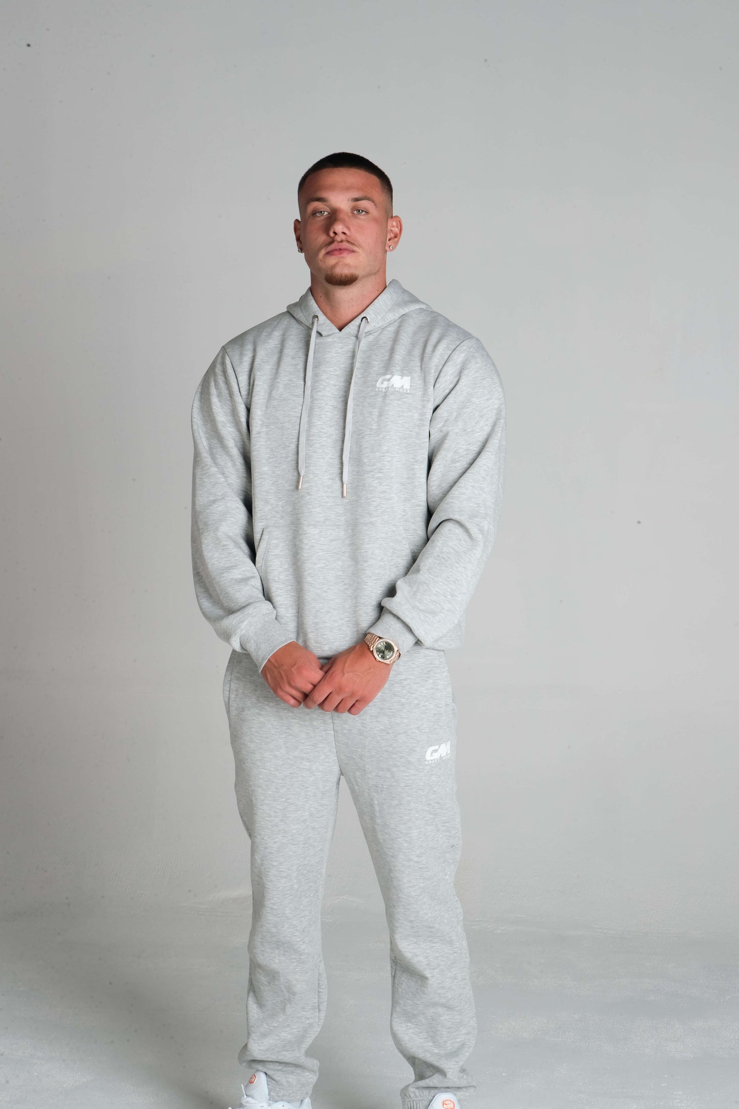 Graft Mode Grey Pull Over hoodie